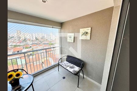 Varanda da Sala de apartamento para alugar com 2 quartos, 57m² em Lauzane Paulista, São Paulo