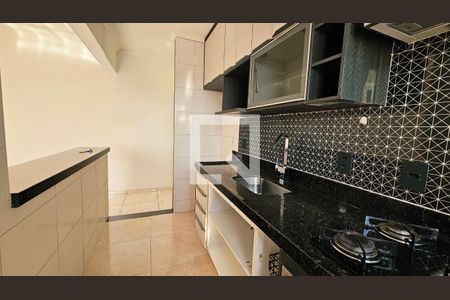 Cozinha e Área de Serviço de apartamento para alugar com 2 quartos, 54m² em Distrito Industrial, Jundiaí