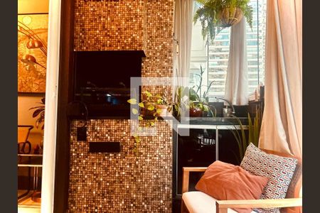 Sala de apartamento à venda com 2 quartos, 84m² em Alphaville Industrial, Barueri