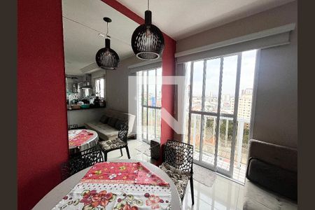 Sala de apartamento para alugar com 1 quarto, 40m² em Carandiru, São Paulo