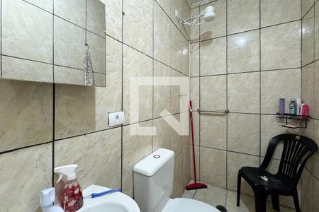 Banheiro Social de casa para alugar com 1 quarto, 35m² em Cooperativa, São Bernardo do Campo