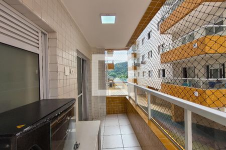 Sacada  de apartamento para alugar com 2 quartos, 60m² em Boqueirão, Praia Grande