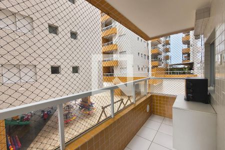 Sacada  de apartamento para alugar com 2 quartos, 60m² em Boqueirão, Praia Grande