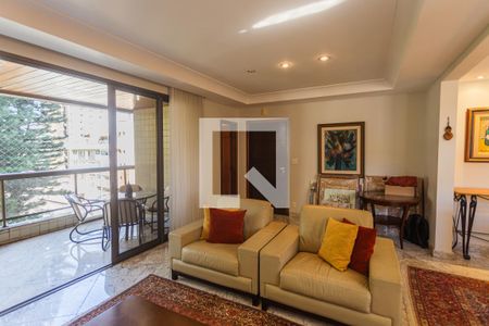 Sala 1 de apartamento à venda com 4 quartos, 200m² em Carmo, Belo Horizonte