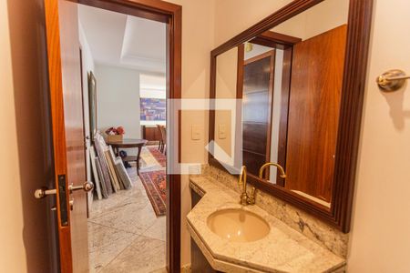 Lavabo na Sala 1 de apartamento à venda com 4 quartos, 200m² em Carmo, Belo Horizonte