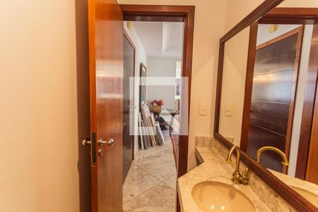 Lavabo na Sala 1 de apartamento à venda com 4 quartos, 200m² em Carmo, Belo Horizonte