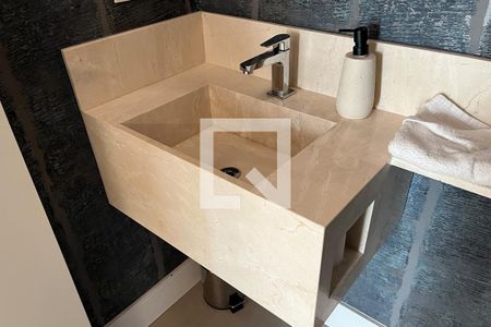 Lavabo de apartamento para alugar com 2 quartos, 107m² em Pompéia, Santos