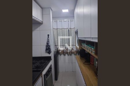 Cozinha de apartamento à venda com 2 quartos, 45m² em Caxambu, Jundiaí