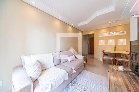 Sala de apartamento para alugar com 3 quartos, 65m² em Baeta Neves, São Bernardo do Campo