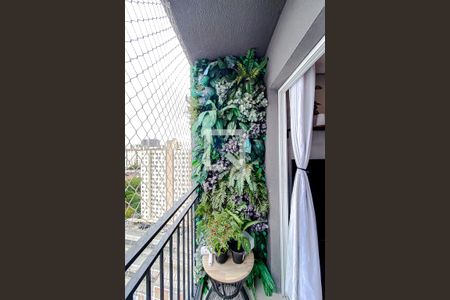 Varanda da Sala de apartamento à venda com 2 quartos, 38m² em Belenzinho, São Paulo
