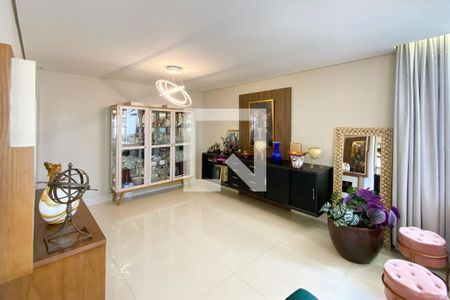 Sala de apartamento à venda com 5 quartos, 340m² em Santo Antônio, Belo Horizonte