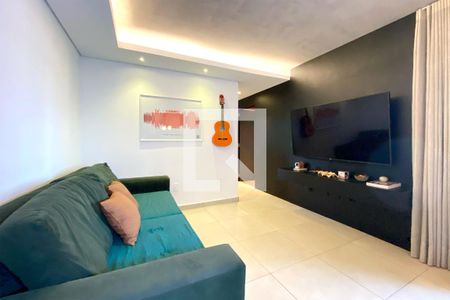 Sala de apartamento à venda com 3 quartos, 78m² em Nova Suíça, Belo Horizonte