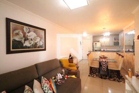 Sala de apartamento à venda com 3 quartos, 69m² em Jardim Melo, Diadema