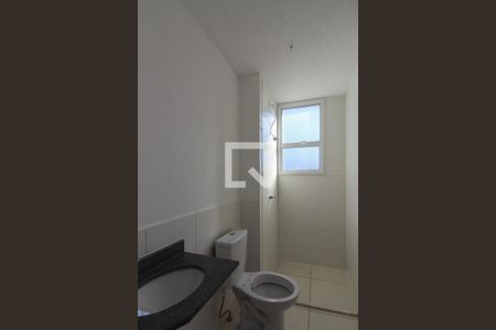Banheiro da Suíte de apartamento para alugar com 2 quartos, 46m² em Mantiqueira, Belo Horizonte