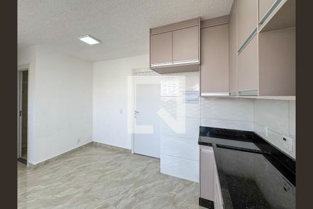 Sala/Cozinha de apartamento para alugar com 2 quartos, 37m² em Jardim, Santo André