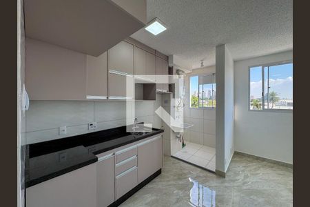 Sala/Cozinha de apartamento para alugar com 2 quartos, 37m² em Jardim, Santo André