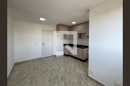 Sala/Cozinha de apartamento para alugar com 2 quartos, 37m² em Jardim, Santo André