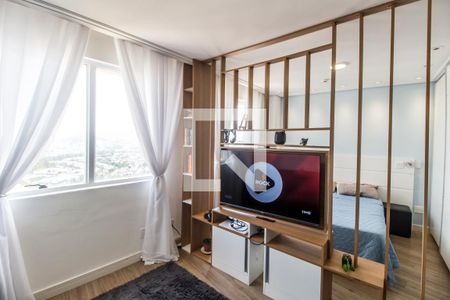 Sala  de apartamento à venda com 1 quarto, 33m² em Alphaville Industrial, Barueri