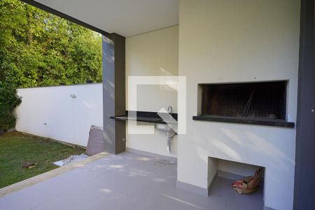 Churrasqueira de casa de condomínio para alugar com 3 quartos, 276m² em Pedra Redonda, Porto Alegre