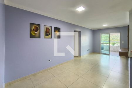 Sala de apartamento para alugar com 2 quartos, 82m² em Canto do Forte, Praia Grande