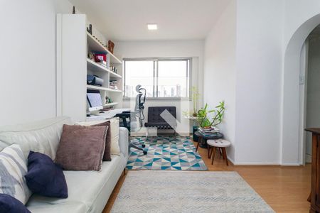 Sala de apartamento à venda com 2 quartos, 67m² em Campo Belo, São Paulo