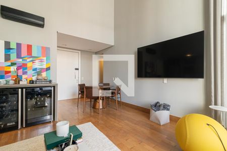 Sala de apartamento para alugar com 2 quartos, 151m² em Vila Nova Conceição, São Paulo