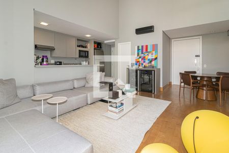 Sala de apartamento para alugar com 2 quartos, 151m² em Vila Nova Conceição, São Paulo