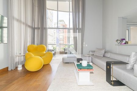 Sala de apartamento para alugar com 2 quartos, 151m² em Vila Nova Conceição, São Paulo