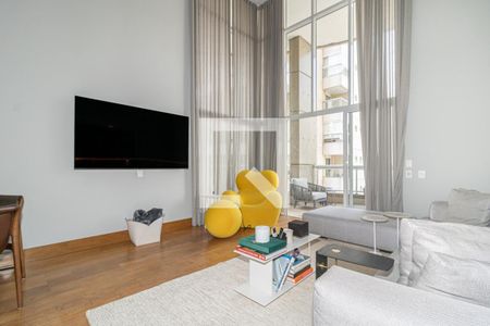 Sala de apartamento para alugar com 2 quartos, 151m² em Vila Nova Conceição, São Paulo