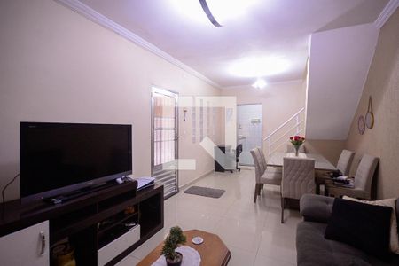 Casa 1 - Sala  de casa para alugar com 3 quartos, 180m² em Sacoma, São Paulo