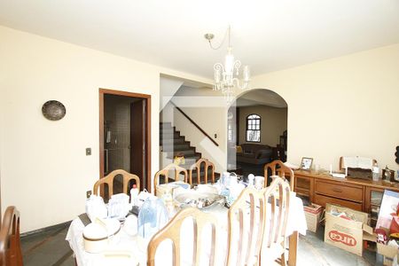 Sala de Jantar de casa à venda com 6 quartos, 420m² em Santa Lúcia, Belo Horizonte
