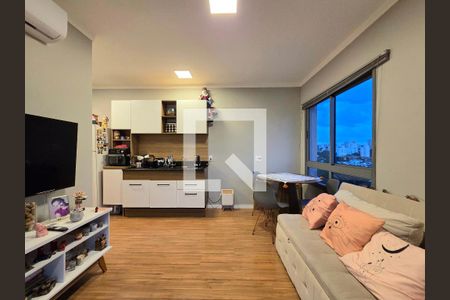 Sala de apartamento para alugar com 1 quarto, 36m² em Indianópolis, São Paulo