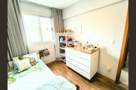Quarto 3 de apartamento à venda com 3 quartos, 77m² em Grajaú, Belo Horizonte