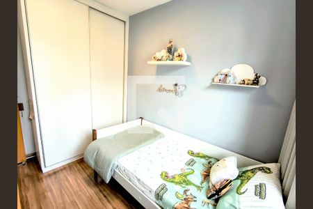 Quarto 3 de apartamento à venda com 3 quartos, 77m² em Grajaú, Belo Horizonte