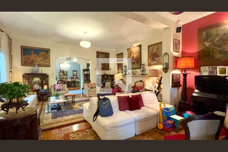 Sala de casa para alugar com 6 quartos, 575m² em Jardim Paulistano, São Paulo