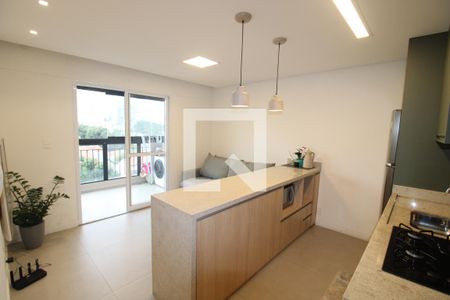 Sala / Cozinha de apartamento para alugar com 1 quarto, 36m² em Lauzane Paulista, São Paulo