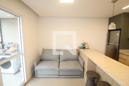 Sala / Cozinha de apartamento para alugar com 1 quarto, 36m² em Lauzane Paulista, São Paulo