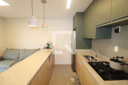 Sala / Cozinha de apartamento para alugar com 1 quarto, 36m² em Lauzane Paulista, São Paulo