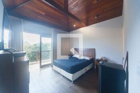suite 1 de casa de condomínio à venda com 4 quartos, 350m² em Condomínio Recanto do Vale, Brumadinho