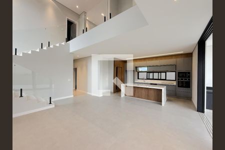 Sala/Cozinha de casa de condomínio à venda com 4 quartos, 425m² em Loteamento Residencial Arborais, Campinas