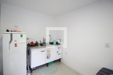 Cozinha de kitnet/studio para alugar com 1 quarto, 21m² em Moema, São Paulo