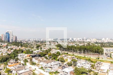 Vista da Sala de apartamento para alugar com 3 quartos, 160m² em Empresarial 18 do Forte, Barueri