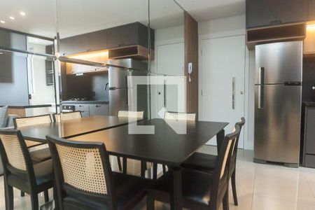 Sala de Jantar de apartamento para alugar com 1 quarto, 46m² em Buritis, Belo Horizonte