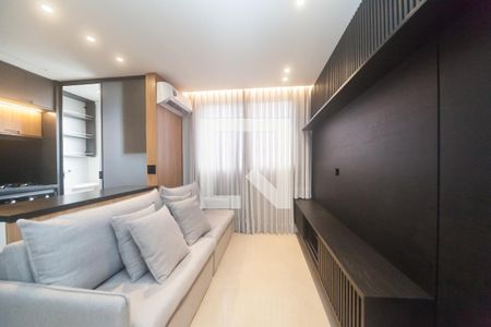 Sala de TV de apartamento para alugar com 1 quarto, 46m² em Buritis, Belo Horizonte