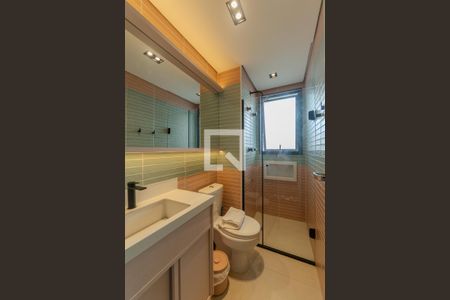 Banheiro de apartamento para alugar com 1 quarto, 26m² em Consolação, São Paulo