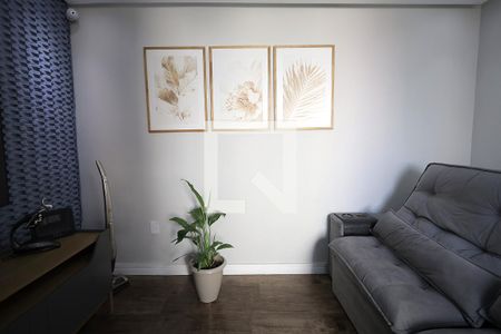 Sala de apartamento à venda com 2 quartos, 50m² em Jardim Alzira Franco, Santo André