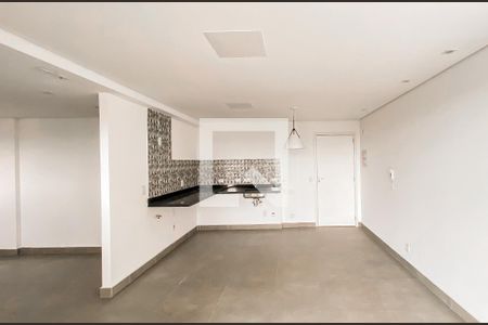 Sala/cozinha  de apartamento à venda com 1 quarto, 90m² em Chácara Tatuapé, São Paulo