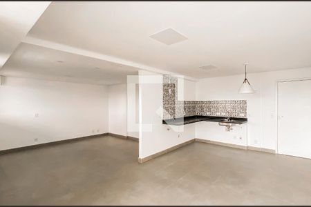 Sala/cozinha  de apartamento à venda com 1 quarto, 90m² em Chácara Tatuapé, São Paulo