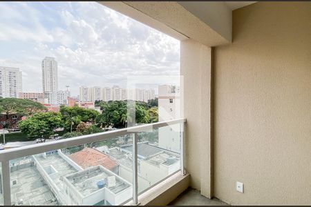 Varanda de apartamento à venda com 1 quarto, 47m² em Chácara Tatuapé, São Paulo