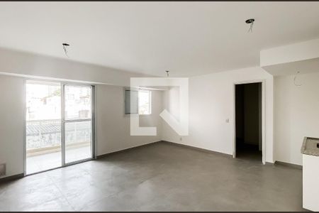 Sala/cozinha de apartamento à venda com 1 quarto, 47m² em Chácara Tatuapé, São Paulo